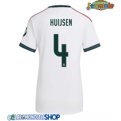 Maglie da calcio Real Madrid Dean Huijsen #4 Prima Maglia Femminile 2026-27 Manica Corta